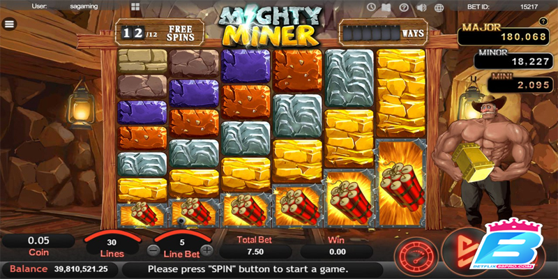 สล็อต Mighty Miners-"Mighty Miners slot"