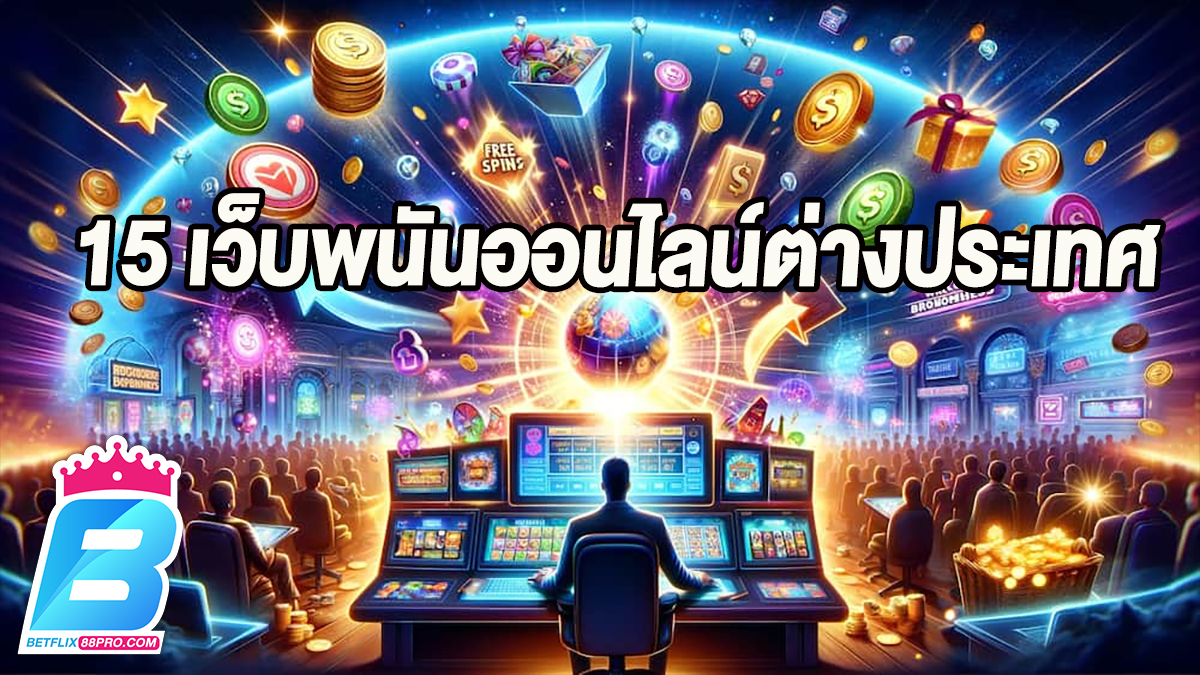 เว็บพนันออนไลน์ ต่างประเทศ -"Foreign online gambling websites"