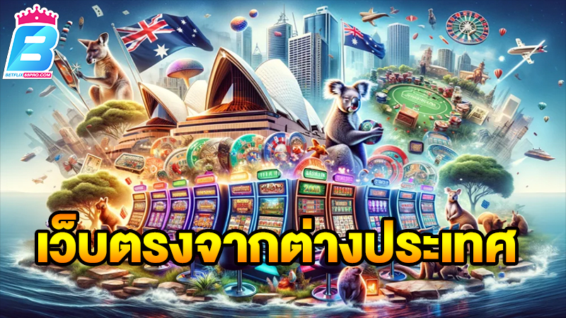 เว็บพนันออนไลน์ ต่างประเทศ -"Foreign online gambling websites"